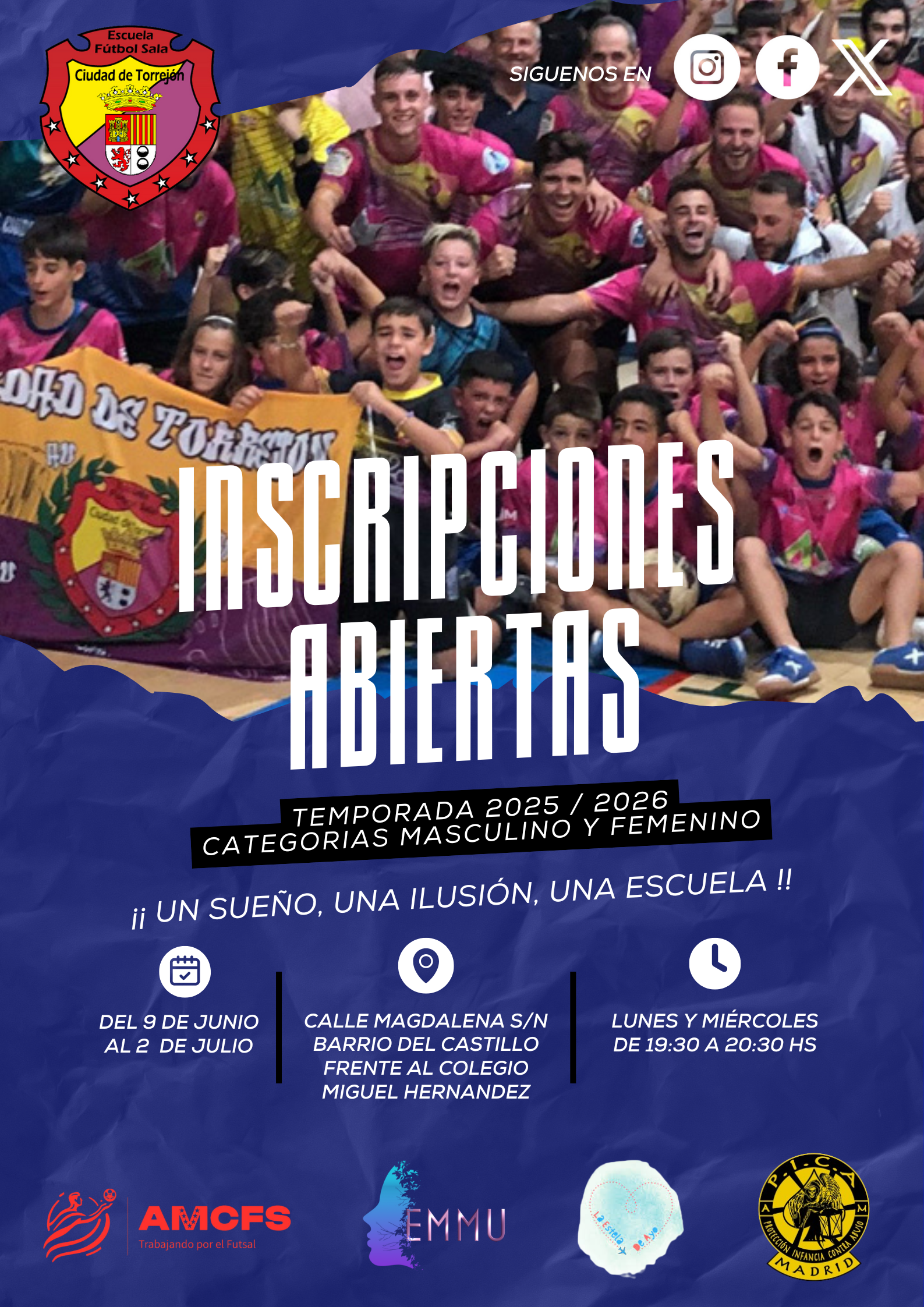 INSCRIPCIONES ABIERTAS